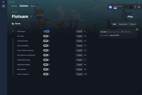 Flotsam Cheats And Trainer For Steam Trainers Wemod Community
