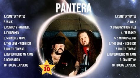 Legendary Hits Pantera Musics Greatest Of All Time Youtube