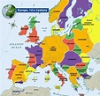 Europe, 14th Century | Europe map, European history, Map europe