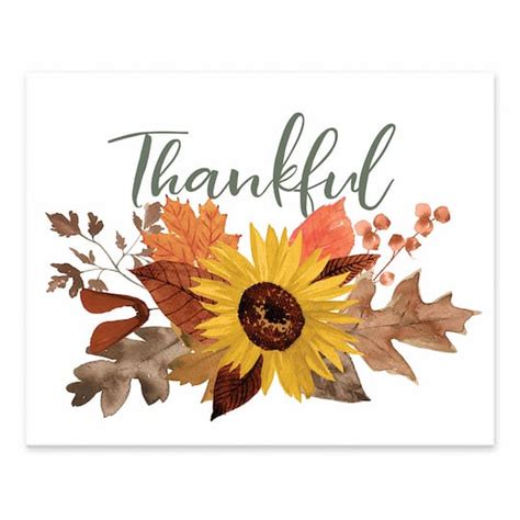 Thankful Sunflower Tabletop Canvas Michaels