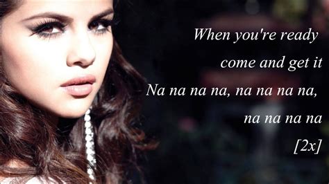 Lirik Come And Get It Selena Gomez Terbaru