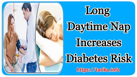Long Daytime Nap Increases Diabetes Risk Youtube