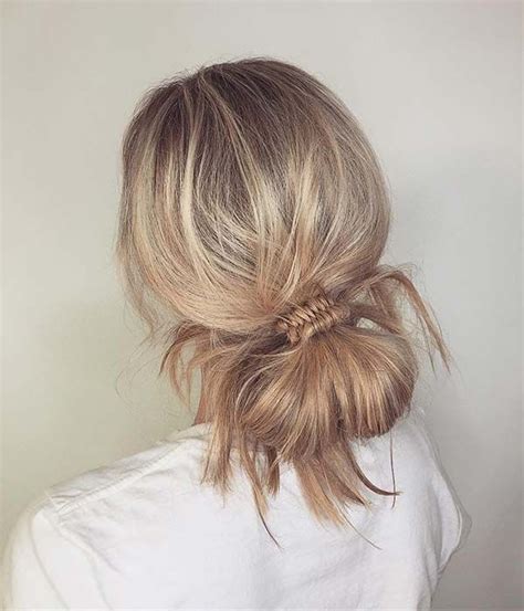 21 Cute And Easy Messy Bun Hairstyles Page 2 Of 2 Stayglam