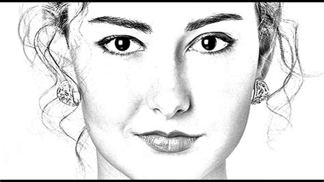 Pencil drawing a beautiful picture simple and easy. Photoshop: How to Transform PHOTOS into Gorgeous, Pencil ...