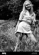 Entertainment: Actress Anne Aston wearing a mini dress. August 1969 ...
