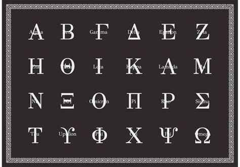 Maybe you would like to learn more about one of these? Free Greek Alphabet Uppercase Vector 89060 Vector Art at ...