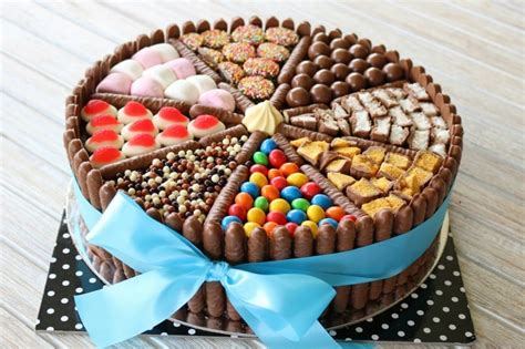 Whether you're baking one for a birthday party, looking for an elegant dinner party dessert, or want to treat yourself and your family to something special and indulgent, these decadent treats are guaranteed to. Easy Chocolate Birthday Cake (lollies, chocolates & more ...