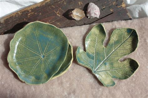 Leaf Ceramics Handmade In 2020 Nature Inspiration Unique Items