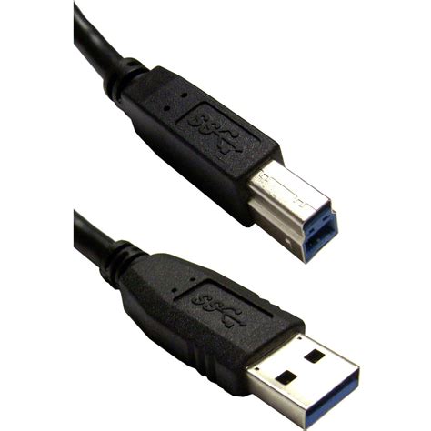 Cable Wholesale 10u3 02203bk Black Usb 30 Printer And Device Cable Type