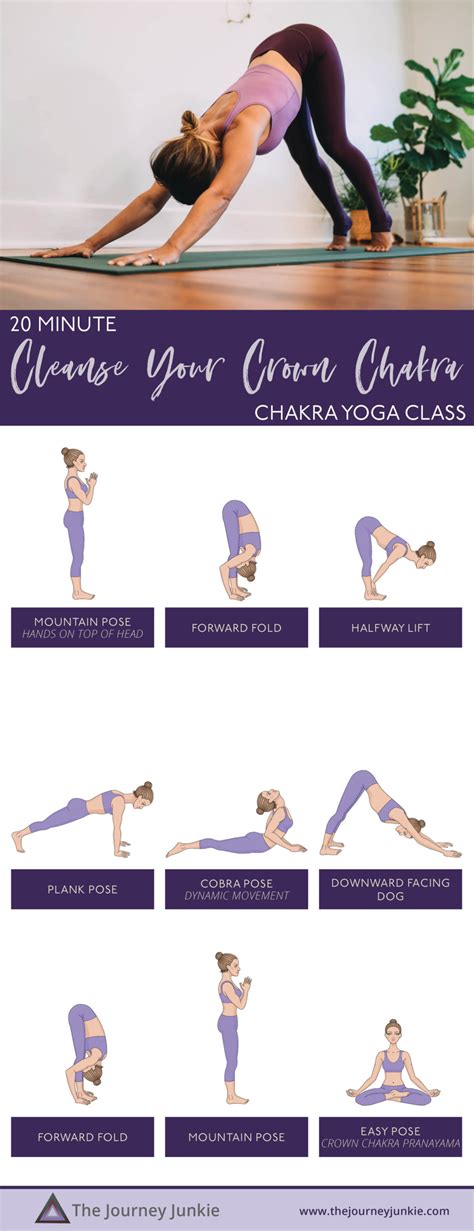 20 Min Yoga Flow Cleanse Your Crown Chakra Allie Van Fossen
