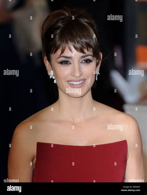 Penelope Cruz Arriving At The British Academy Film Awards Baftas In London England