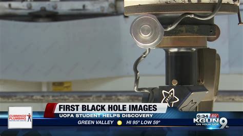 Ua Graduate Student Helps Make Black Hole Images Possible