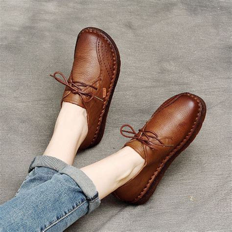 Women Leather Shoes Leather Oxfords Oxford Shoes Soft Leather Shoes