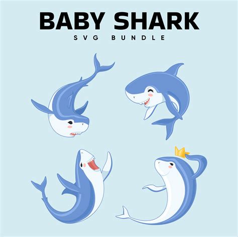 Baby Shark Svg Free Masterbundles