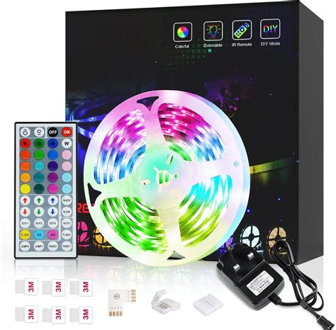 Led Strip Lights With Remote 5mromwish Flexible Color Changing Led