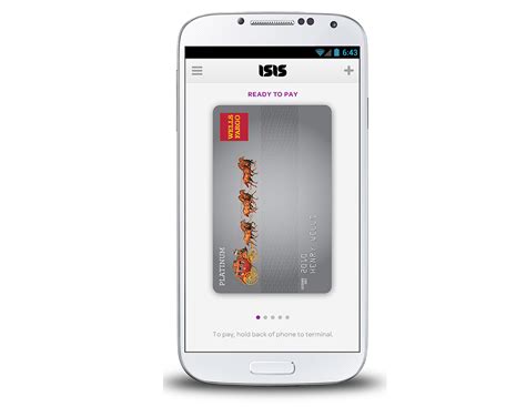 This will take about 5 to 7. ISIS Mobile Wallet Opens Support for Wells Fargo Credit Card Users - Droid Life