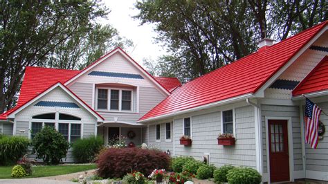 Choose your siding, roof, trim, and wainscoting colors for the g100 abm 28 gauge panel. Pin by American Metal Roofs on Metal Roof Shingles | Red ...