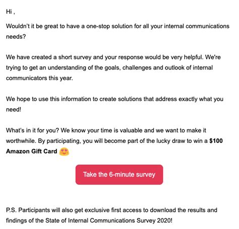 10 Survey Email Invitation Best Practices With Examples — Stripoemail