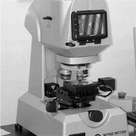 Wyko Ò Nt1100 Interferometric Microscope Download Scientific Diagram