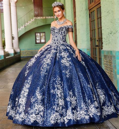 Quinceanera Gowns Quinceanera Dresses Blue Navy Blue Quinceanera