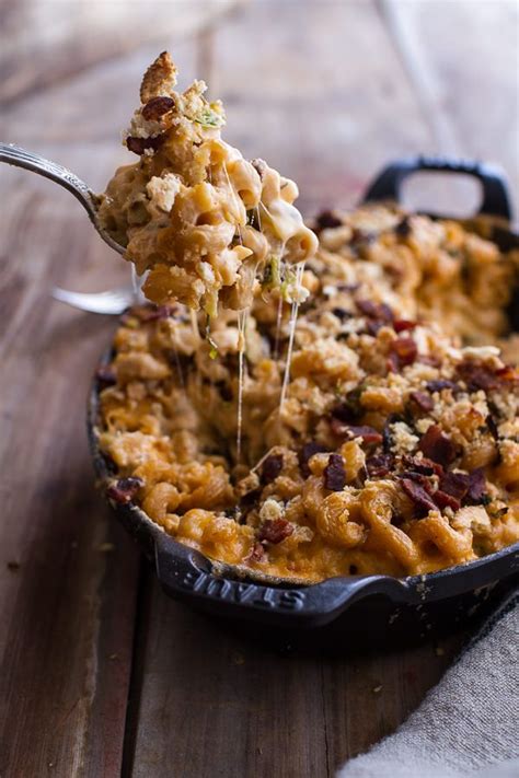 Sprinkle the crumbs evenly over the mac and cheese. Butternut Squash + Charred Brussels Mac and Cheese with ...