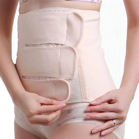 postpartum abdomen with girdle belly caesarean section girdle belly tight belt c section c