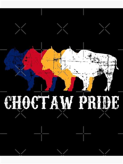 Choctaw Nation Pride Native American Chahta Indians Poster For Sale