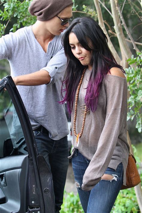 Vanessa Hudgens With New Purple Haircolor Fashion Trend Seeker