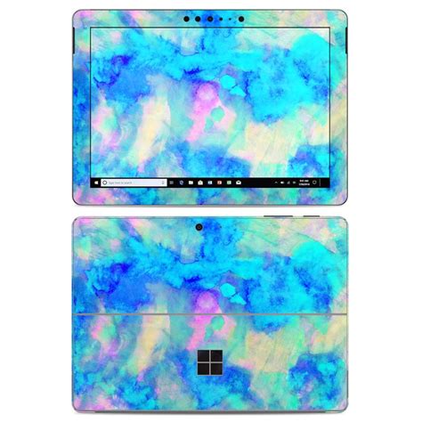 Microsoft Surface Go Skin Electrify Ice Blue By Amy Sia Decalgirl