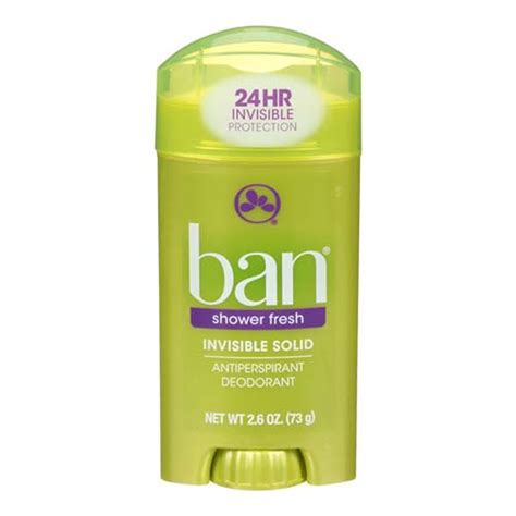 Ban Invisible Solid Anti Perspirant Deodorant Shower Fresh 26 Oz