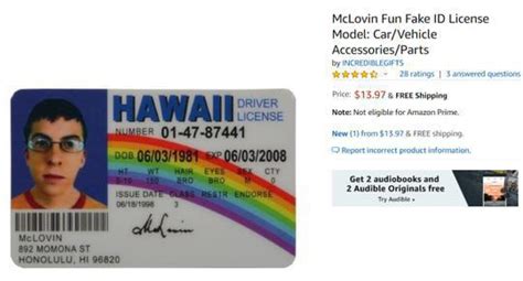 20 Year Old Accused Of Carrying Fake Mclovin Id Purchased Off Amazon