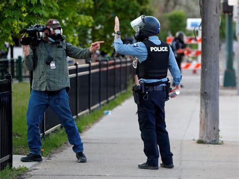 Photojournalist Shot At With Foam Rounds While Covering Minneapolis