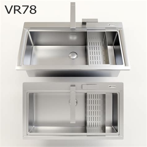 All of its products are specifically designed to suit your kitchen needs while. 3D model Smeg VR78 kitchen sink | CGTrader