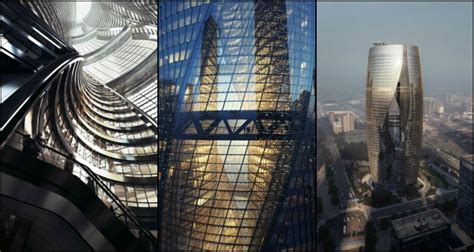 Zaha Hadids Leeza Soho Tower Features The Worlds Largest Atrium