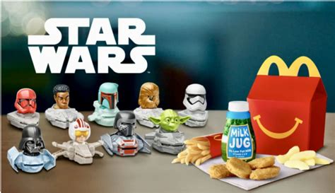 fast food premiums new mcdonald s star wars happy meal toys