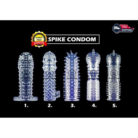 Wholesale Price Premium Crystal Spike Condom Reusable And Washable Sex
