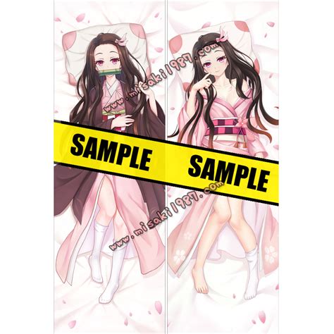 Demon Slayer Dakimakura Kamado Nezuko Body Pillow Case Yc0895 50