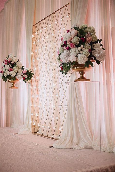 glamorous rose gold wedding decor ideas see more rose gold