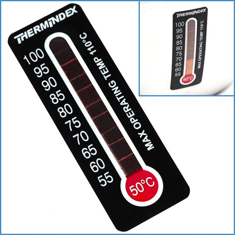 55 To 100 Degree Celsius Temperature Sensitive Sticker Etsy