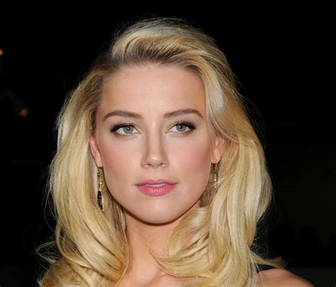 Wallpaper Face Model Blonde Long Hair Makeup Singer Actress Mouth Nose Amber Heard