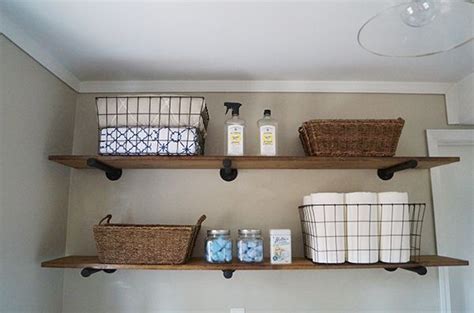 If your laundry room is small or is a particularly awkward space, it might be a good idea to explore bespoke shelving. DIY Laundry Room Shelves and Storage Ideas - The Home ...