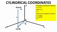 Cylindrical Coordinates: Rectangular to Cylindrical Coordinates ...