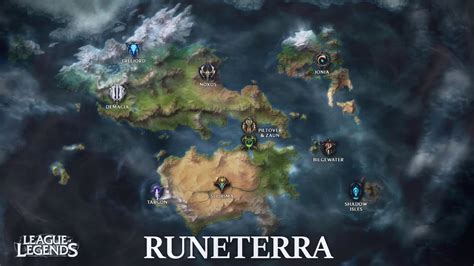 Map Of Runeterra