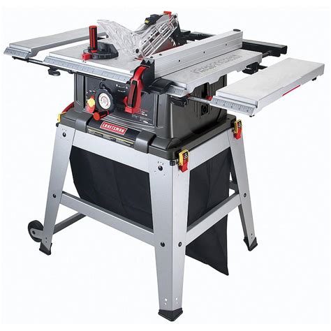 Craftsman 21807 Portable Table Saw Review Table Saw Central