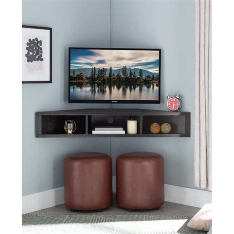 French Floating Corner Tv Stand For Tvs Up To 55 In 2020 Tv In