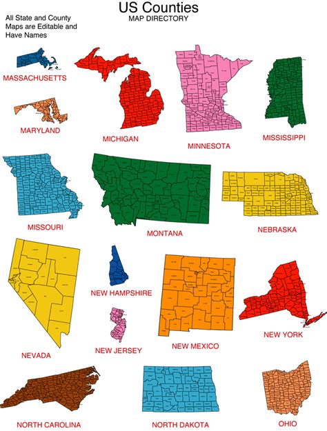 Maps For Design Editable Clip Art Powerpoint Maps Us State And