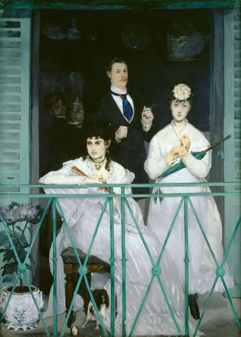 Le balcon d Édouard Manet Se connaître