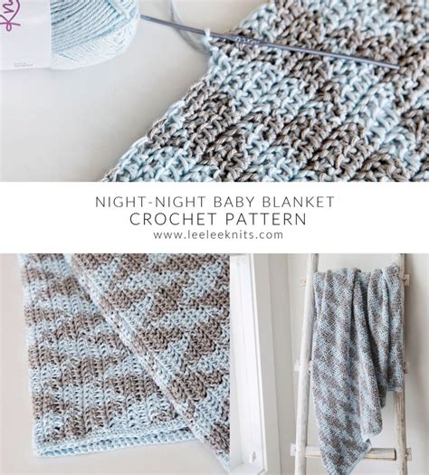 Classic Baby Blanket Crochet Pattern Leelee Knits Baby Blanket