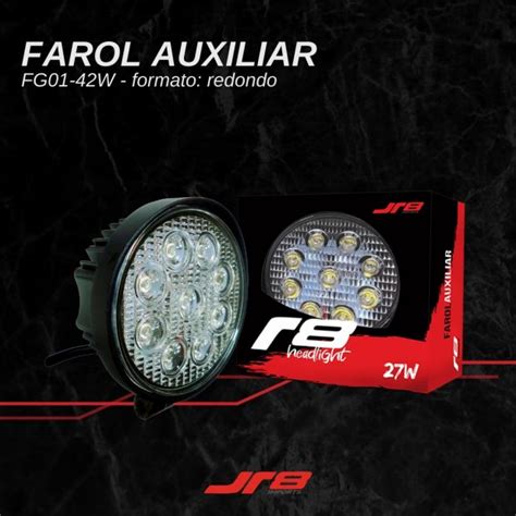 jr8 imports destaca farol auxiliar r8 headlight portal revista automotivo