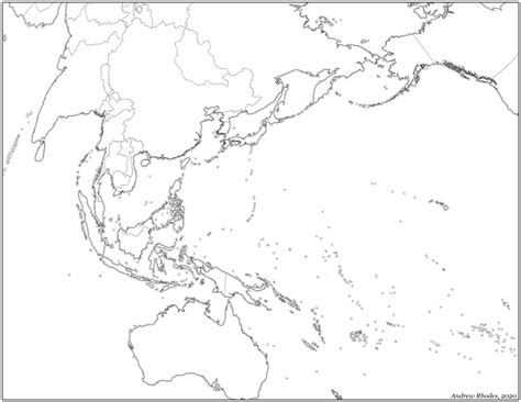 Customize Your Own Map Of The Pacific